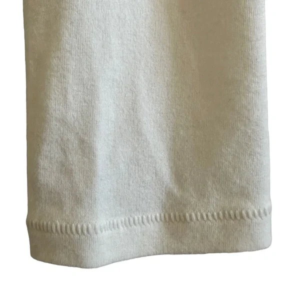 SKIMS Cream Ivory Crewneck Long Sleeve Tshirt Top Small - Picture 12 of 12